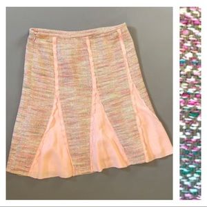 BCBG Maxazria Woven Silk Lining Skirt